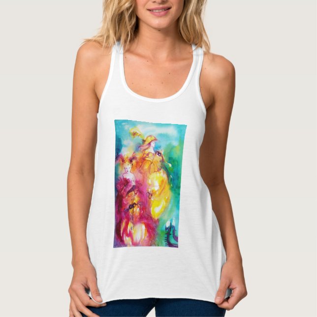 RONDO IN LAGOON / Venetian Masquerade Tank Top (Front)