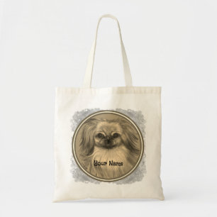 Rondo Pekingese Dog Tote Bag