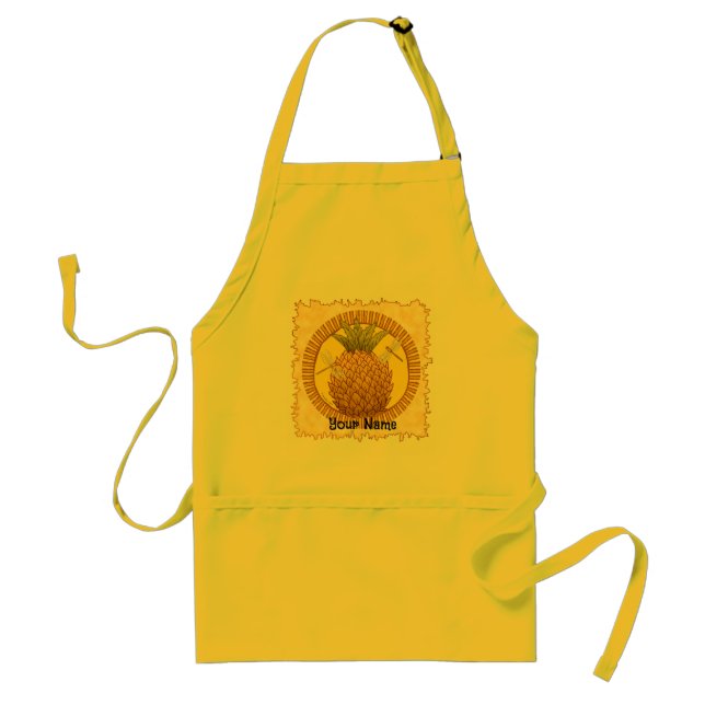 Rondo Pineapple Adult Apron (Front)
