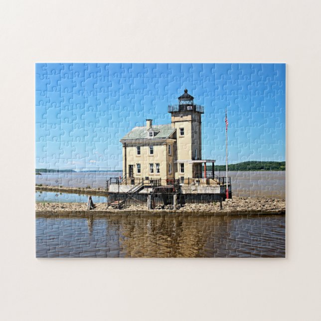 Rondout Creek Lighthouse, New York Jigsaw Puzzle (Horizontal)