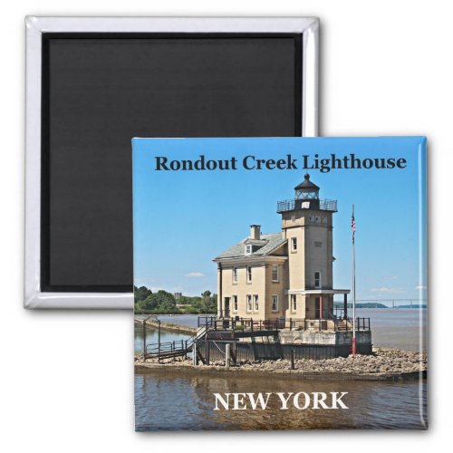 Rondout Creek Lighthouse New York Magnet