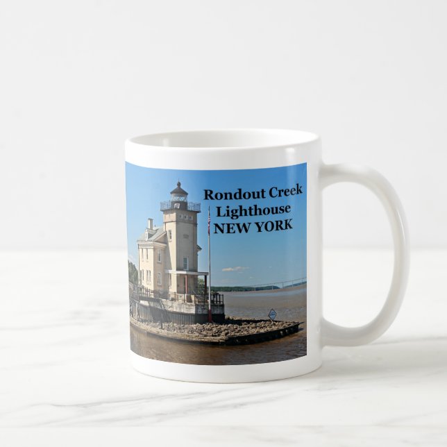 Rondout Creek Lighthouse, New York Mug (Right)