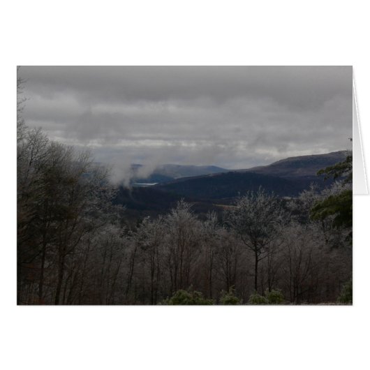 Rondout Through the Ice Trees Cards (Front Horizontal)