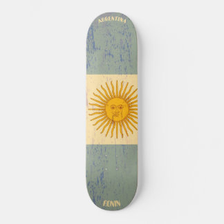 RONIN Argentina Apex Pro Flag Skateboard Deck