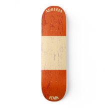 RONIN Austria Apex Pro Flag Skateboard Deck
