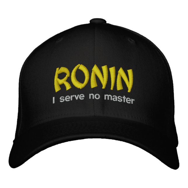 Ronin Embroidered Baseball Hat (Front)