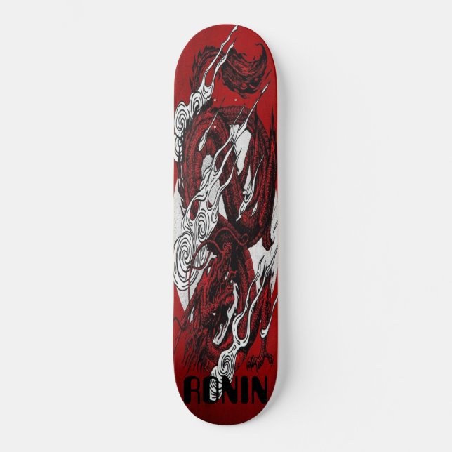RONIN Original Dragon Street Deck Skateboard Deck (Front)