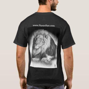 Lion And Lamb T-Shirts - Lion And Lamb T-Shirt Designs | Zazzle