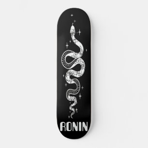 RONIN Snake Plan Whiteout Reverse Skateboard Deck