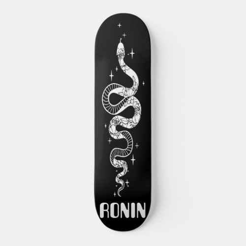 RONIN Snake Plan Whiteout Reverse Skateboard Deck