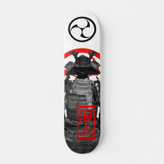 ronin tomoe skateboard deck (Front)