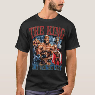 Ronnie Colemanhe King Light Weight Ba girl retro T-Shirt
