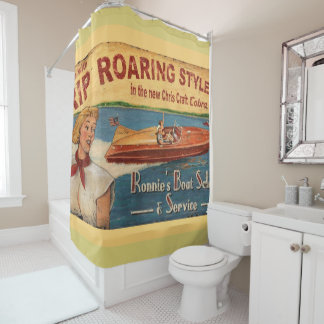 ronnies ver 2 shower curtain