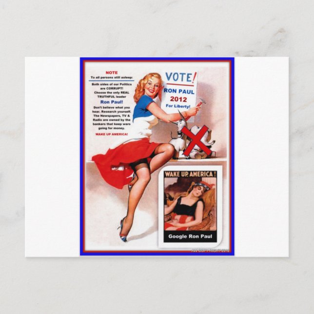 RonPAUL00.JPG Postcard (Front)