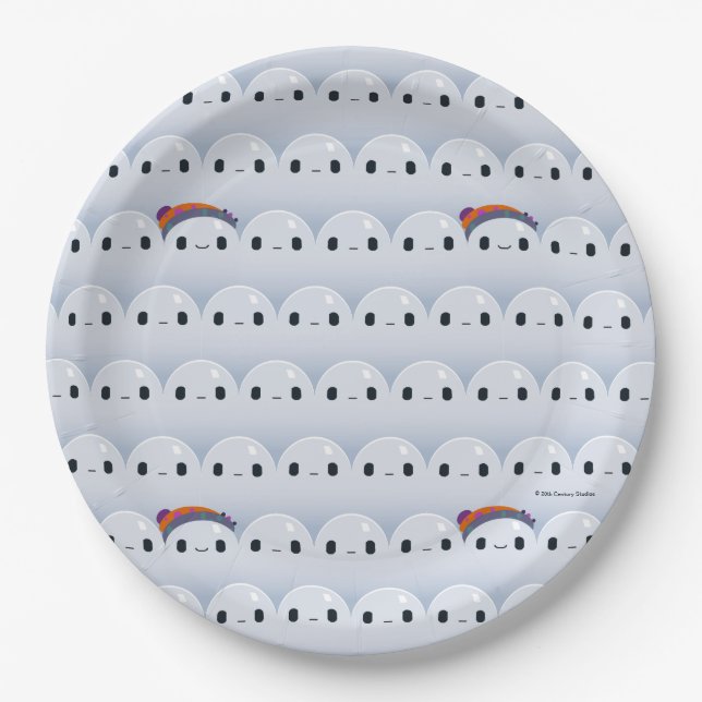Ron's Gone Wrong | B*Bot Buddy Pattern Paper Plates (Front)