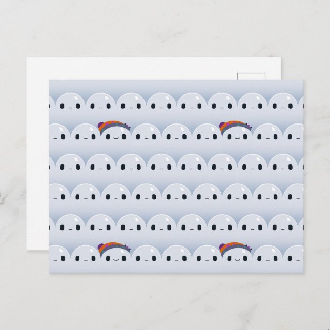 Ron's Gone Wrong | B*Bot Buddy Pattern Postcard (Front/Back)