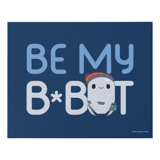 Ron's Gone Wrong | Be My Bot Faux Canvas Print (Front)