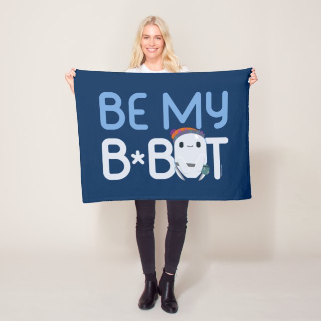 Ron's Gone Wrong | Be My Bot Fleece Blanket (In Situ)