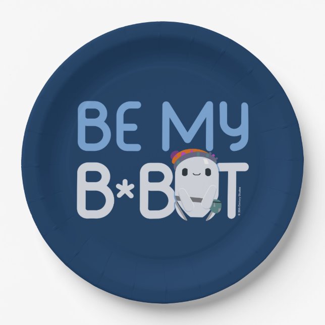 Ron's Gone Wrong | Be My Bot Paper Plates (Front)