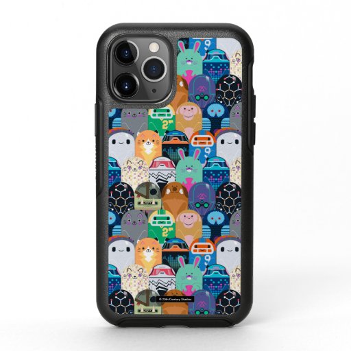 Ron's Gone Wrong Colorful Bot Pattern OtterBox Symmetry iPhone 11 Pro Case