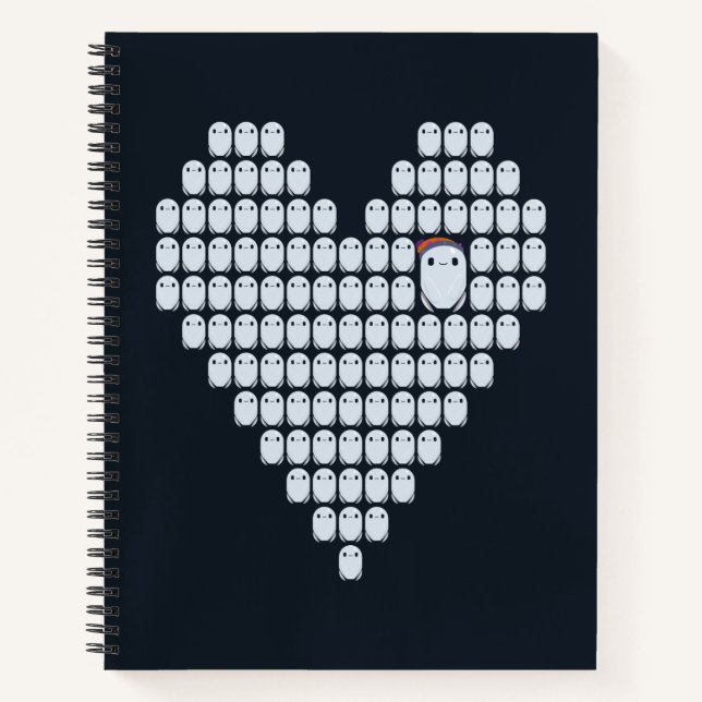 Ron's Gone Wrong Heart Notebook (Front)