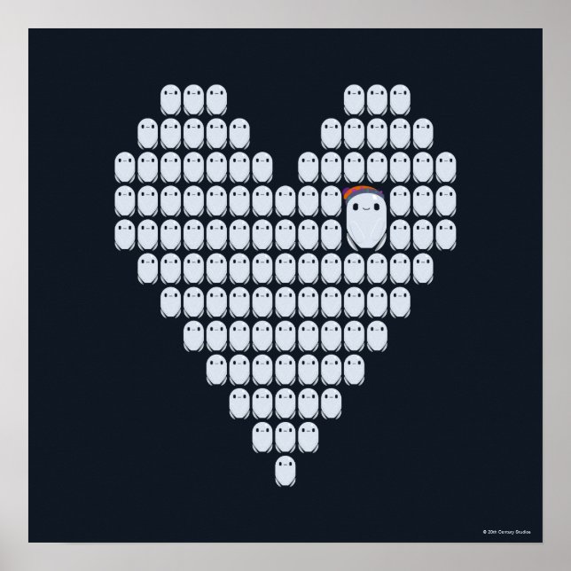 Ron's Gone Wrong Heart Poster (Front)