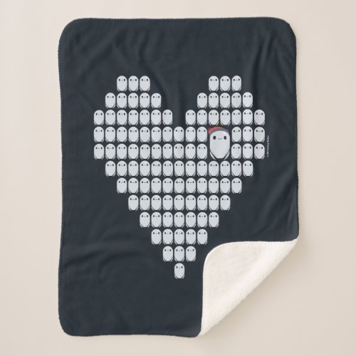 Rons Gone Wrong Heart Sherpa Blanket