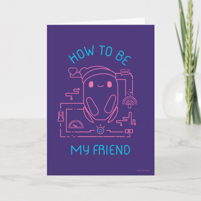 Ron's Gone Wrong | How to be my Friend Card (Front)