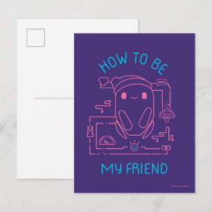 Ron's Gone Wrong   How to be my Friend Postcard