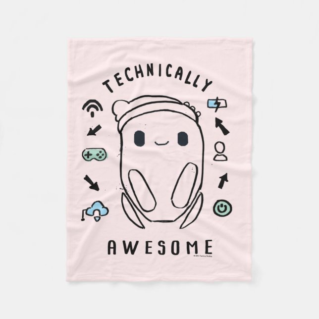 Ron's Gone Wrong | Technically Awesome Fleece Blanket (Front)