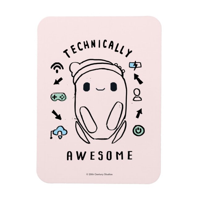 Ron's Gone Wrong | Technically Awesome Magnet (Vertical)