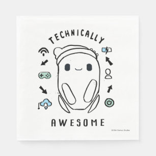 Ron's Gone Wrong Technically Awesome Napkins