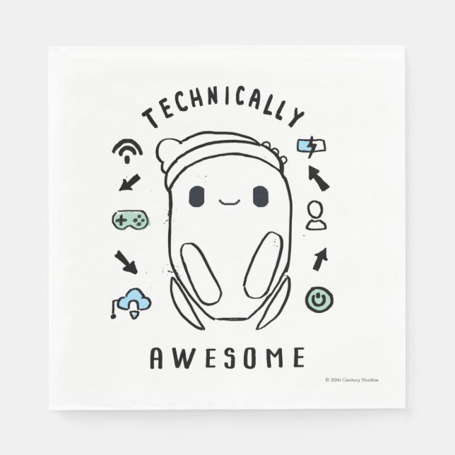 Ron's Gone Wrong | Technically Awesome Napkins (Front)