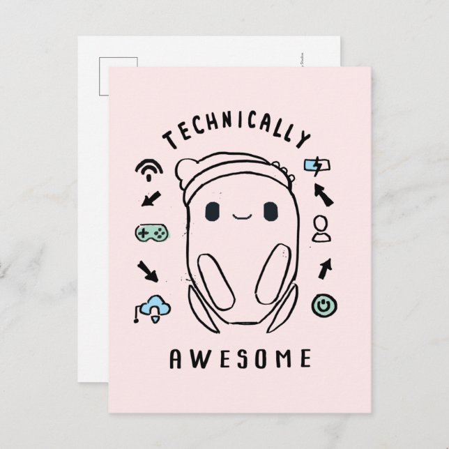 Ron's Gone Wrong | Technically Awesome Postcard (Front/Back)