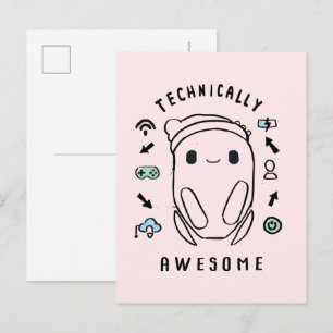 Ron's Gone Wrong   Technically Awesome Postcard