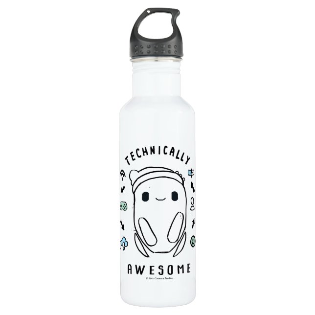 Ron's Gone Wrong | Technically Awesome Stainless Steel Water Bottle (Front)