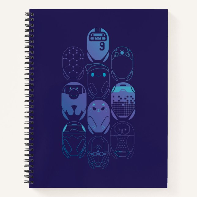 Ron's Gone Wrong | We Stick Together Notebook (Front)