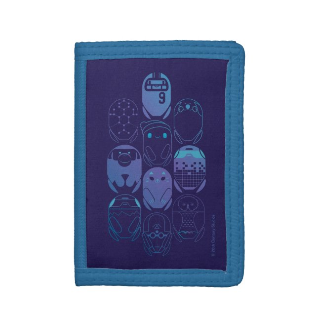 Ron's Gone Wrong | We Stick Together Tri-fold Wallet (Front Vertical)