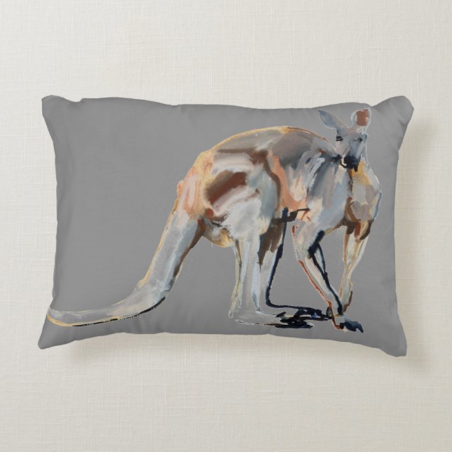 Roo Decorative Pillow (Back)
