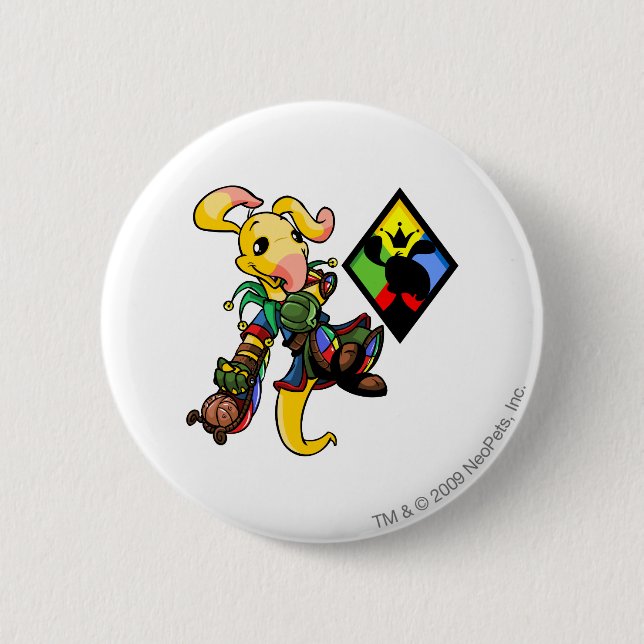 Roo Island Team Captain 1 Button (Front)