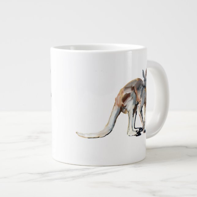 Roo Large Coffee Mug (Front Right)