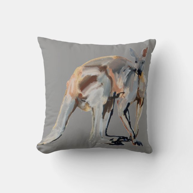 Roo Throw Pillow (Front)