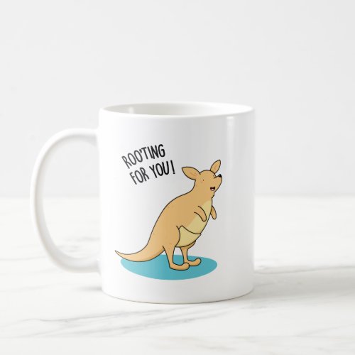 Roo_Ting For You Funny Kangaroo Pun  Coffee Mug