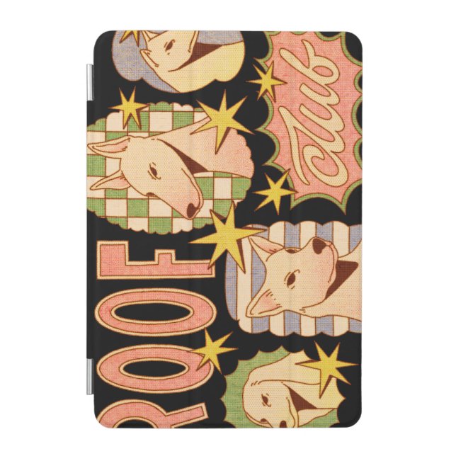 Roof Club / Dog Illustrations iPad Mini Cover (Front)