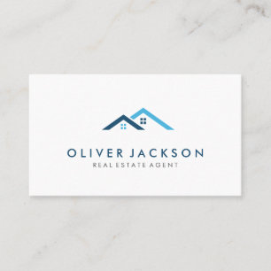 Roof Home Property   Real Estate Business Card
