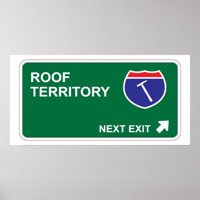 Roof Next Exit Poster (Front)