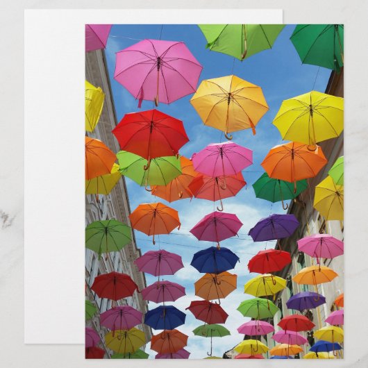 Roof of umbrellas (Front/Back)