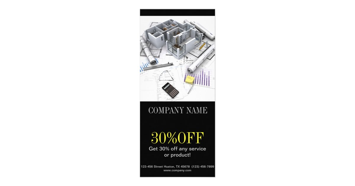Window Installation Rack Card Roof repair construction home renovation rack card | Zazzle