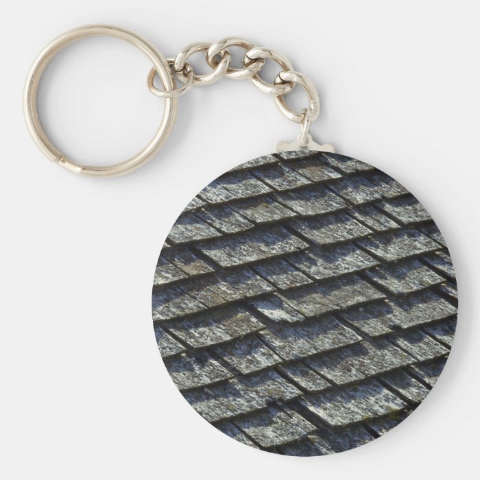 Roof shingles key chains