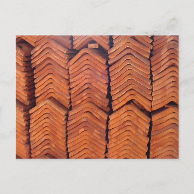 Roof Tiles vietnam Postcard (Front)